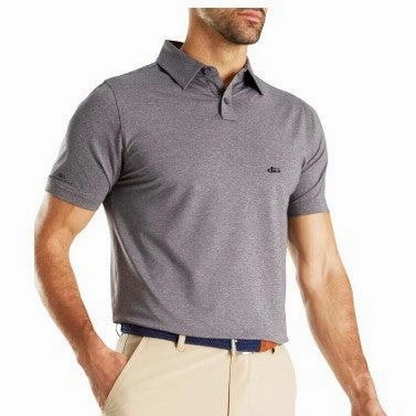 Katana Golf Mens Solid Polo Layered Vibe