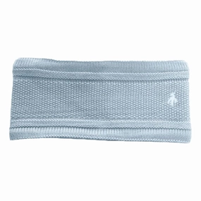 Soft Layer Green Lamb Irene Fleece Lined Headband - Powder
