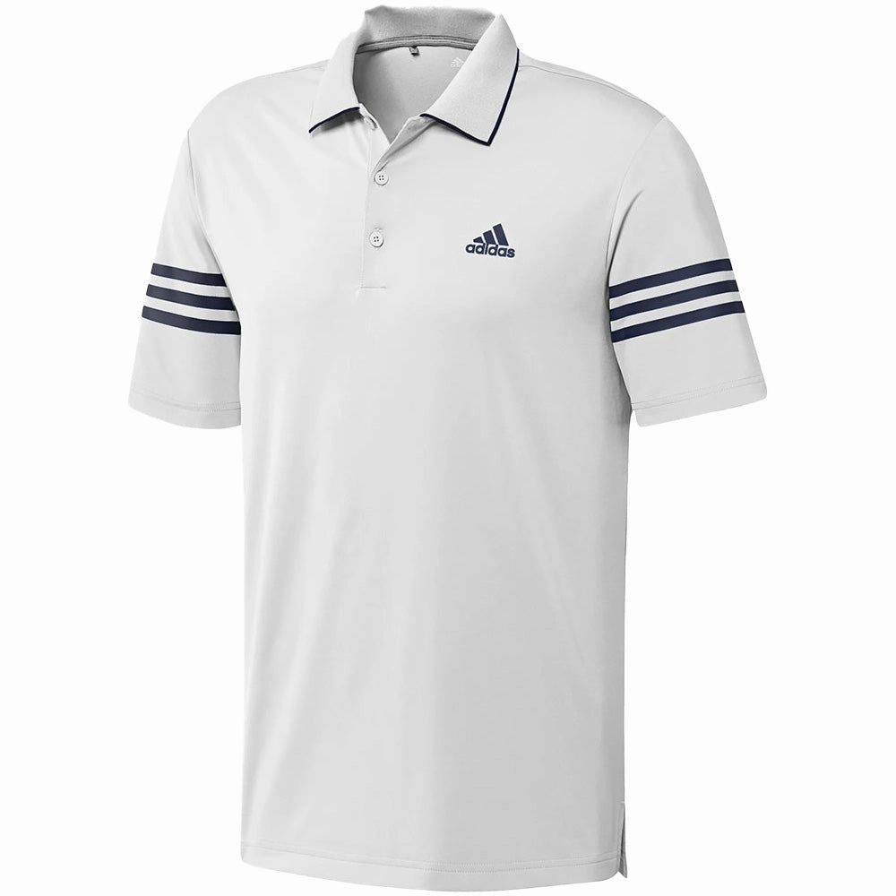 adidas Ultimate365 Blocked Polo Shirt - White/Navy Holiday Wear