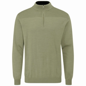 Ping Dorset 1/4 Zip Pullover - Lichen Marl product tropical vibrancy Chill Comfort