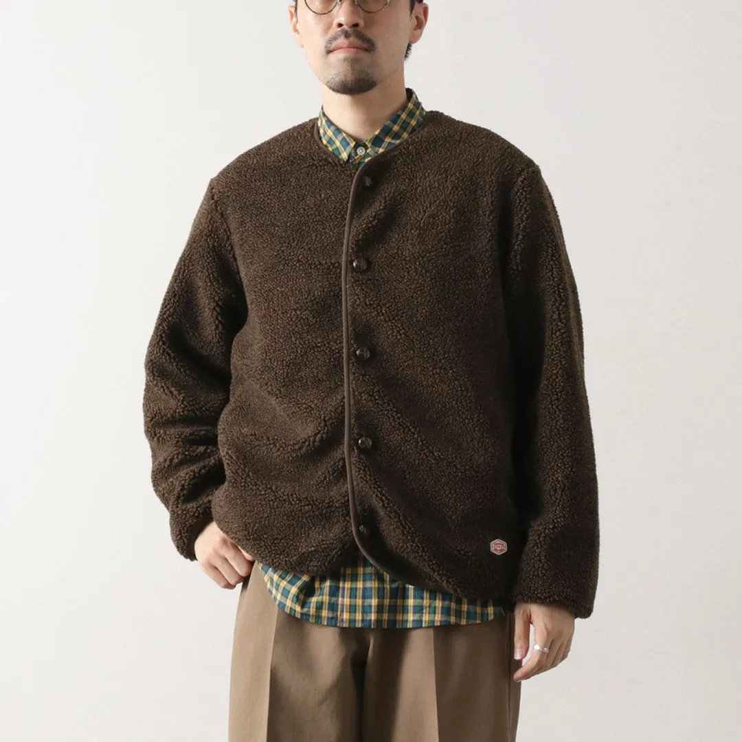 VINCENT ET MIREILLE / Boa Cardigan Expandable Side Gussets Soft Touch Texture