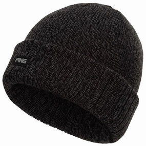 Quick Outing Outfit Addon Ping Dale Knit Beanie - Black Multi