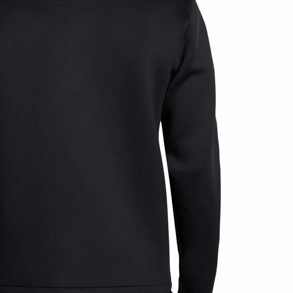 Rough texture Under Armour Drive Pro Storm Hybrid 1/2 Zip Sweater - Anthracite/Black