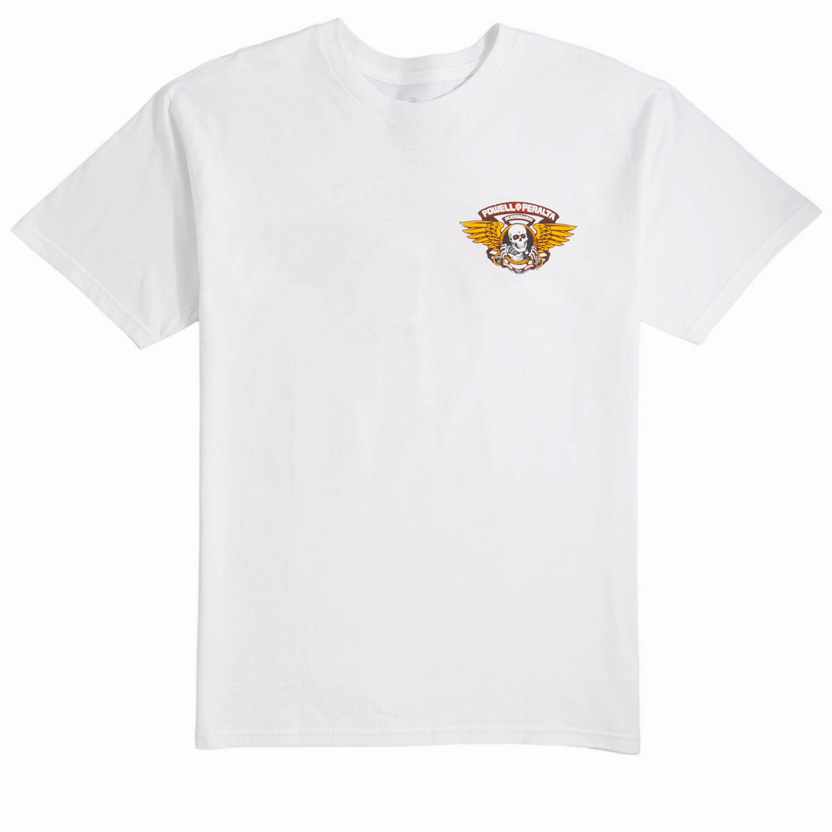 Workout Casual Vibes Powell-Peralta Winged Ripper T-Shirt - White