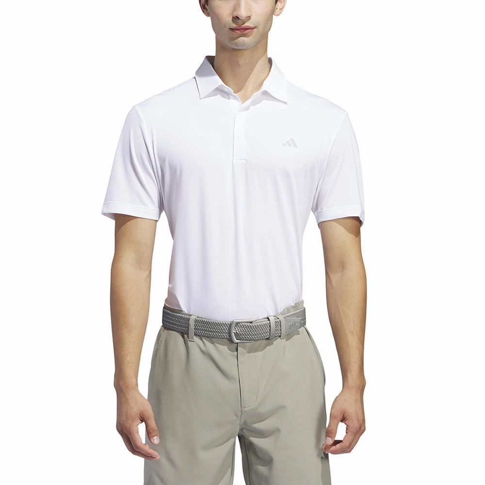 Versatile Layer Minimal Style Trend adidas Ultimate365 Solid Polo Shirt - White