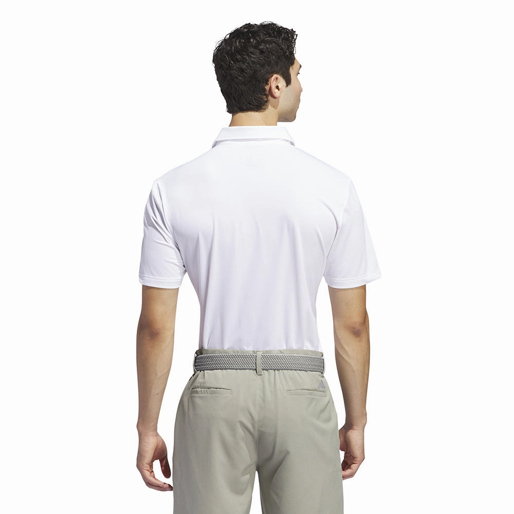 adidas Ultimate365 Solid Polo Shirt - White Casual Vibes