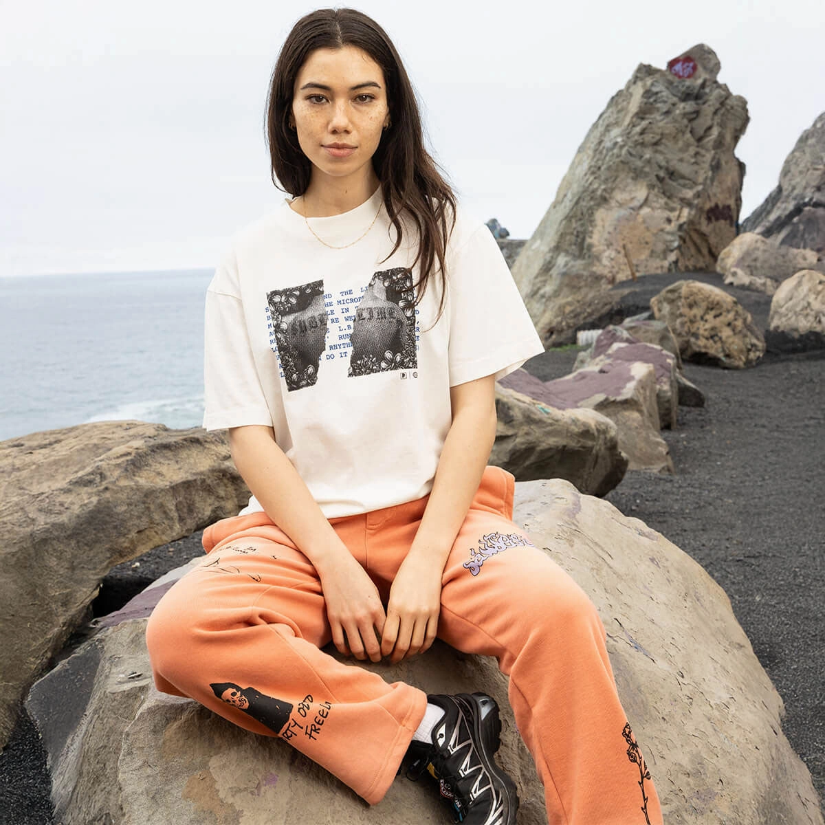 Everyday Outfit AllDay Comfort Primitive x Sublime Rhythm T-Shirt - White