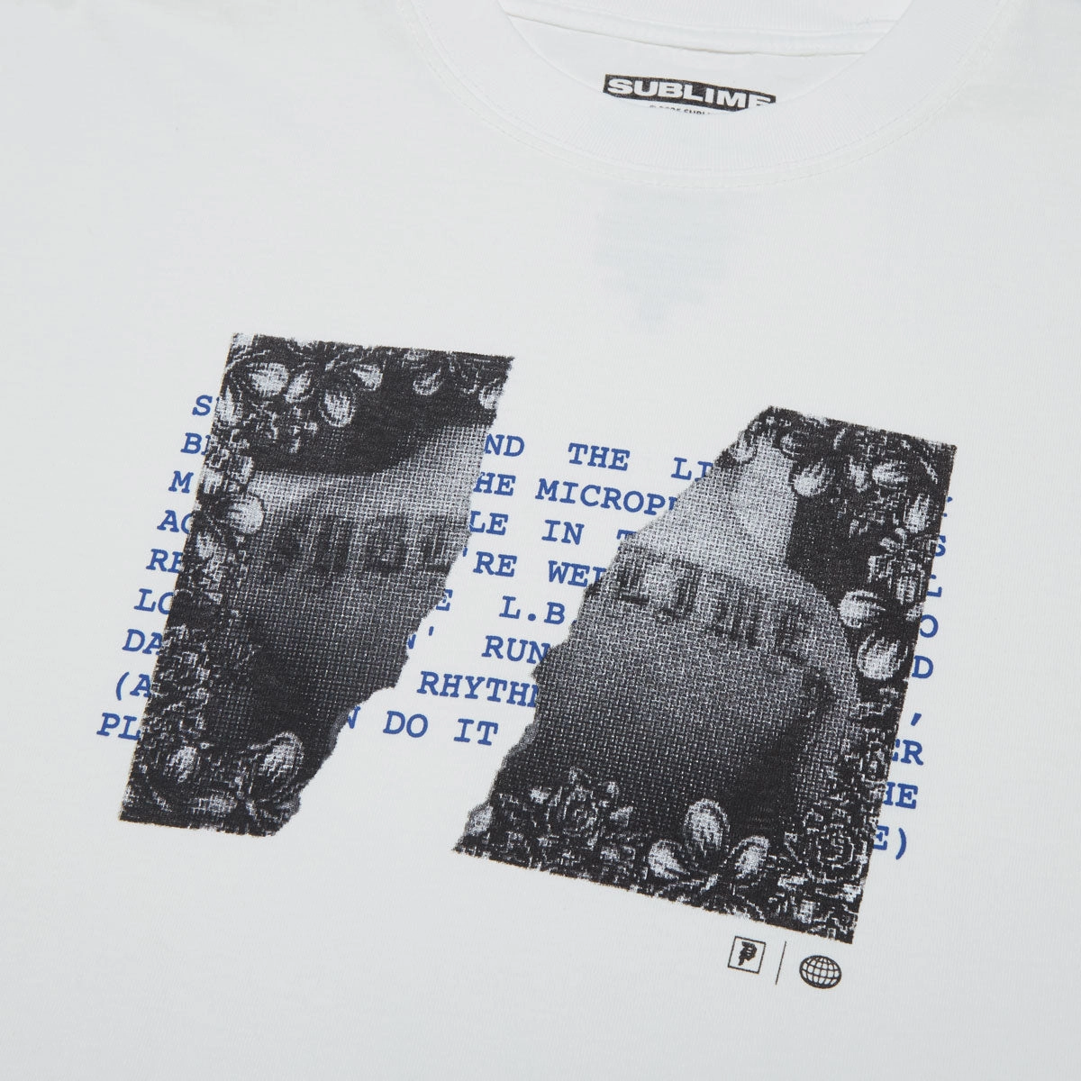 Primitive x Sublime Rhythm T-Shirt - White Washable Cozy Vibe