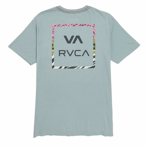 outdoor concert short sleeved RVCA VA All The Way T-Shirt - Lead