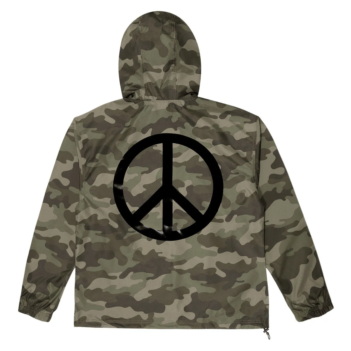 Violet Peace Jacket - Green Camo AirflowVents