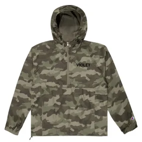 Soft Layers Softshell Technology Violet Peace Jacket - Green Camo