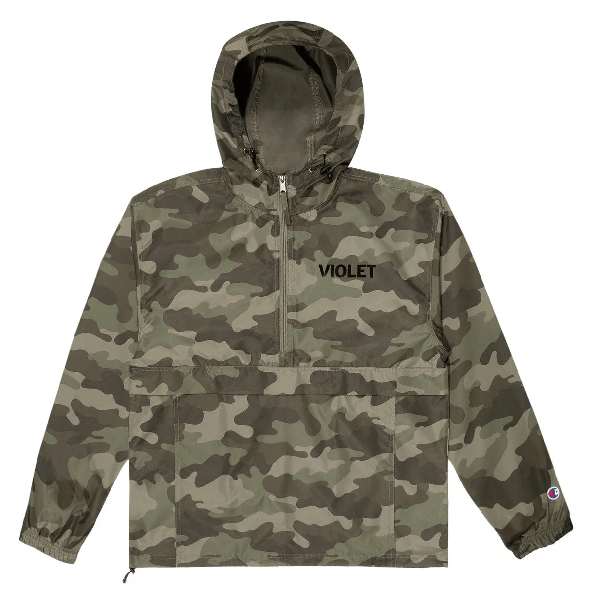 Soft Layers Softshell Technology Violet Peace Jacket - Green Camo