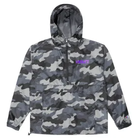 Violet Peace Jacket - Grey Camo Quick Dry Technology Weather Proof