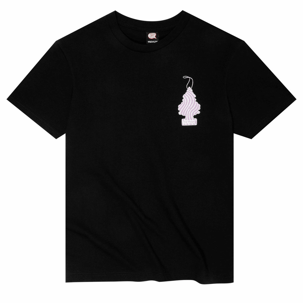 Durable Material Violet Kader Trash Doll T-Shirt - Black