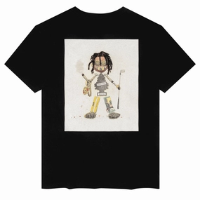 Violet Kader Trash Doll T-Shirt - Black Modern Comfort Style