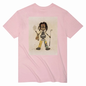 Athletic Comfort Wear petite size Violet Kader Trash Doll T-Shirt - Pink