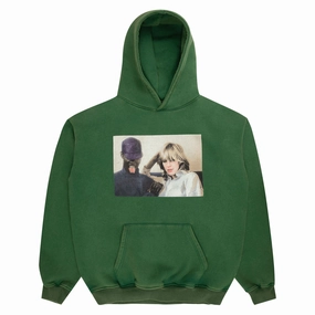 Violet On A Violet High Hoodie - Green Home improvement wear Fitness wear