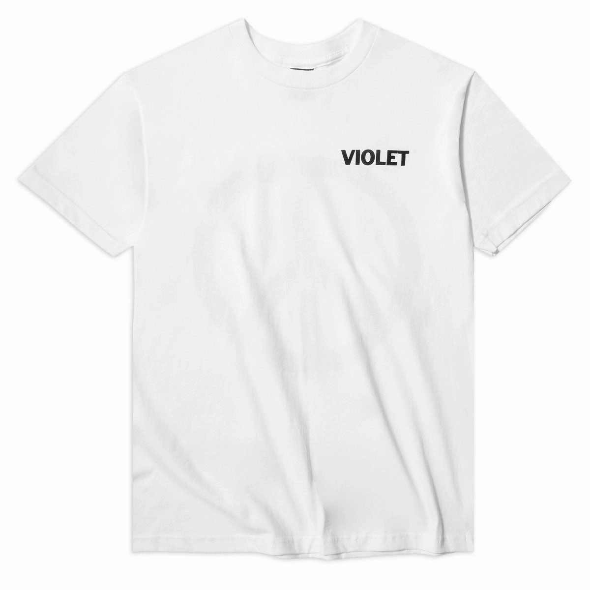 Customer Favorite Chic Comfort Violet Peace T-Shirt - White