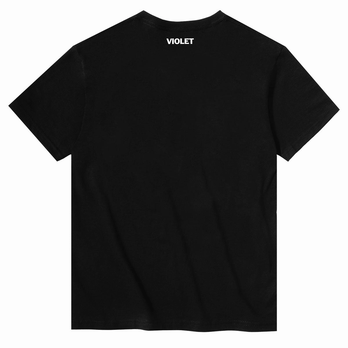 Relaxed Everyday Wear Violet Soul Kyle Teh T-Shirt - Black