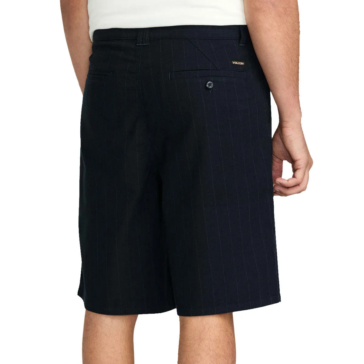 young adults Moisture Management System Volcom Billow 22 Shorts - Black Combo