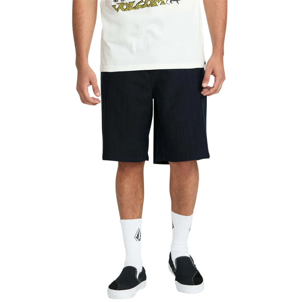 Volcom Billow 22 Shorts - Black Combo swim trunks Cold Weather Gear