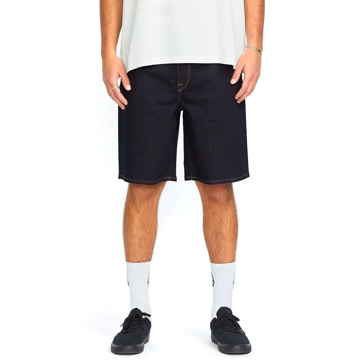 Volcom Billow Denim Shorts - Rinse quick-drying