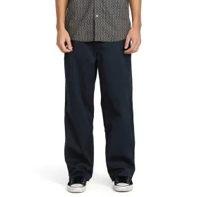 Volcom Billow Pants - Navy Dynamic Motion Lightweight Weave