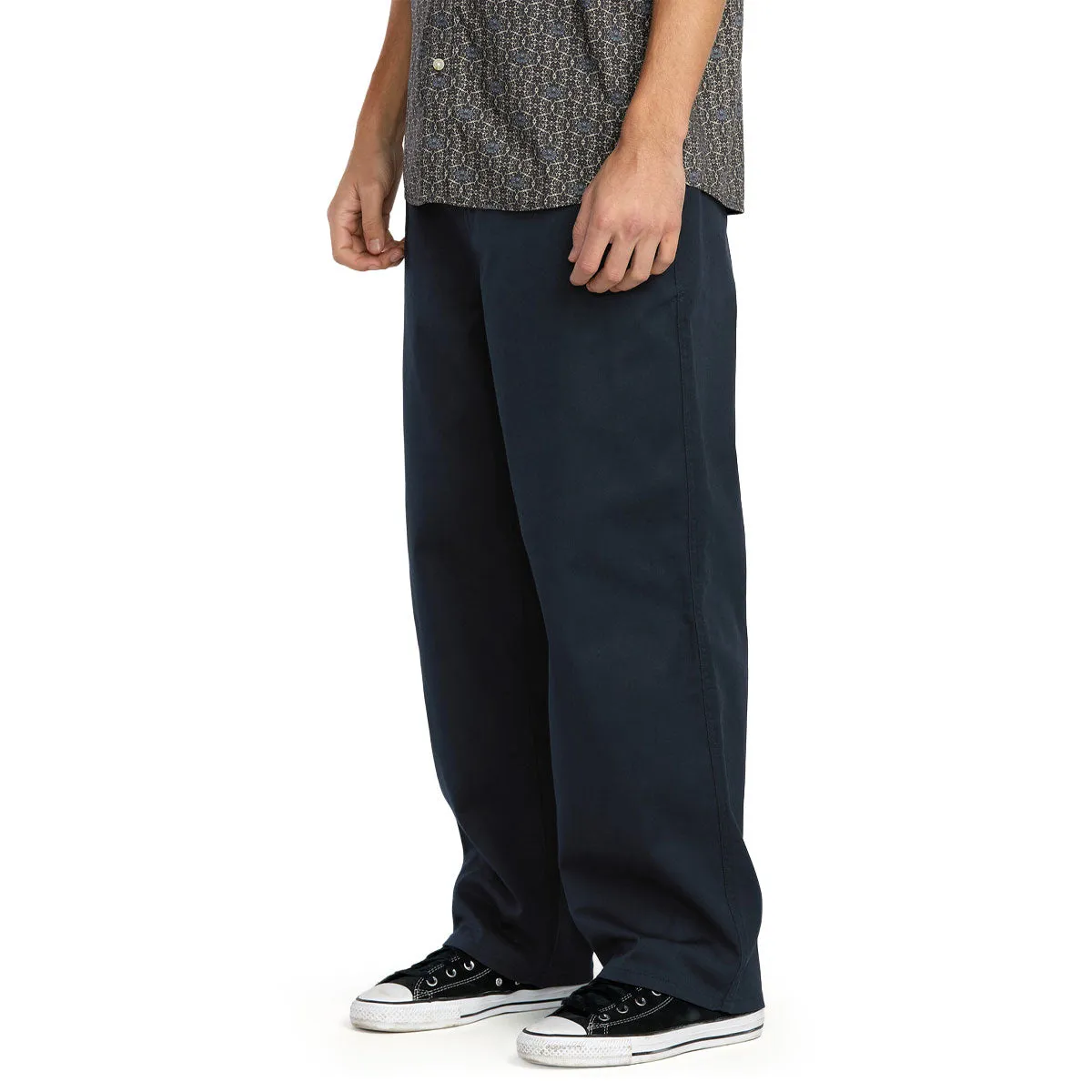 Volcom Billow Pants - Navy Double Stitched
