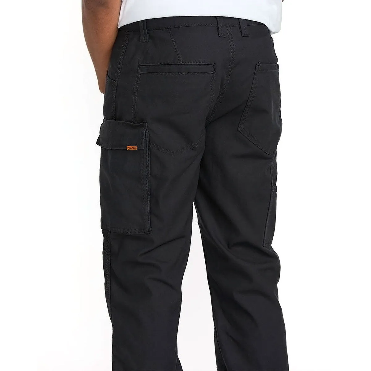 Volcom Caliper II Relaxed Work Pants - Black Functional fashion wear