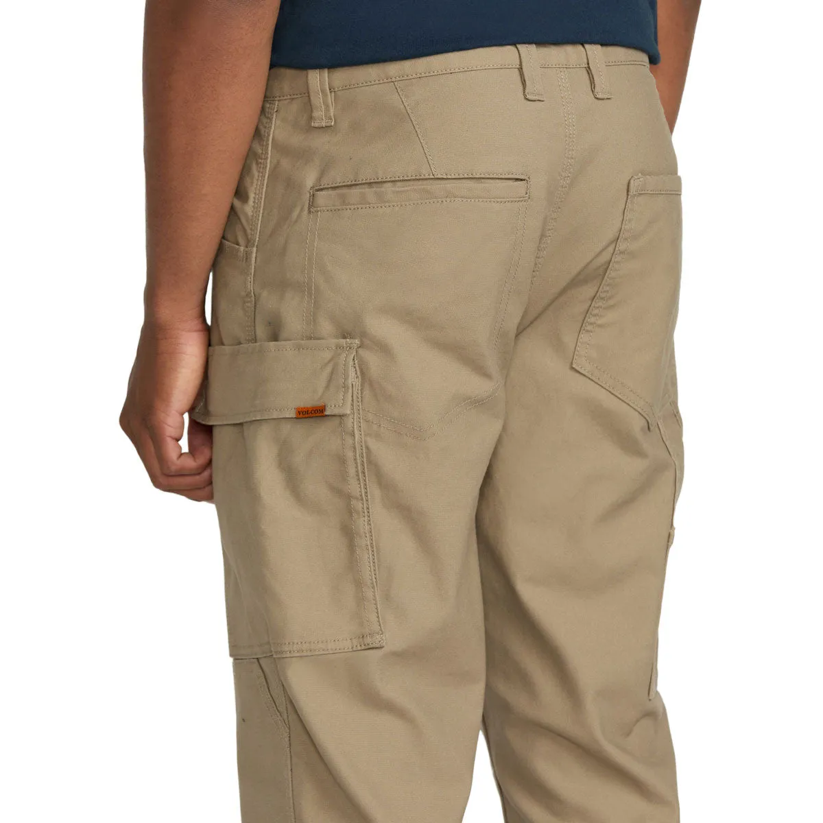Volcom Caliper II Relaxed Work Pants - Brindle 2025 Comfort Ready Modern Edge