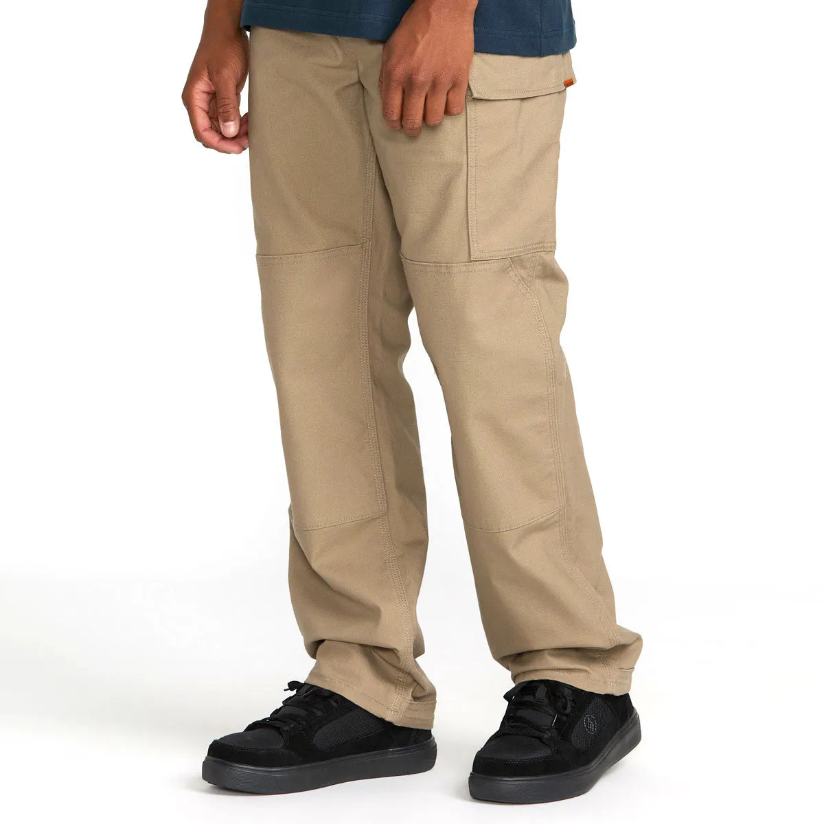 Relax Mode SnagFreeFabric Volcom Caliper II Relaxed Work Pants - Brindle 2025