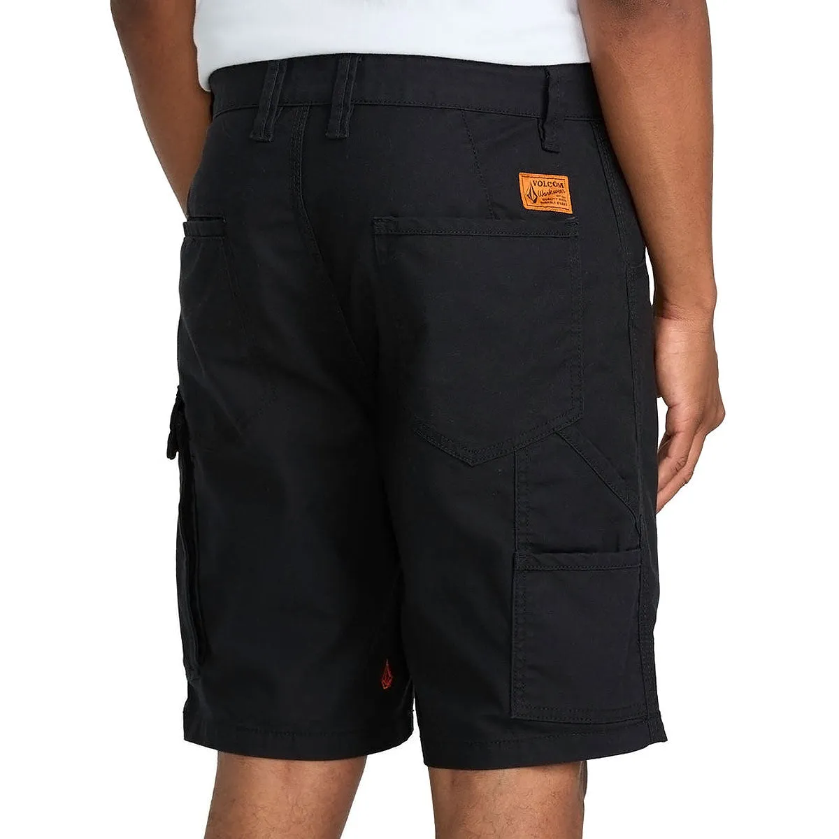 water sports gear Fun Design Volcom Caliper II Relaxed Work Shorts - Black