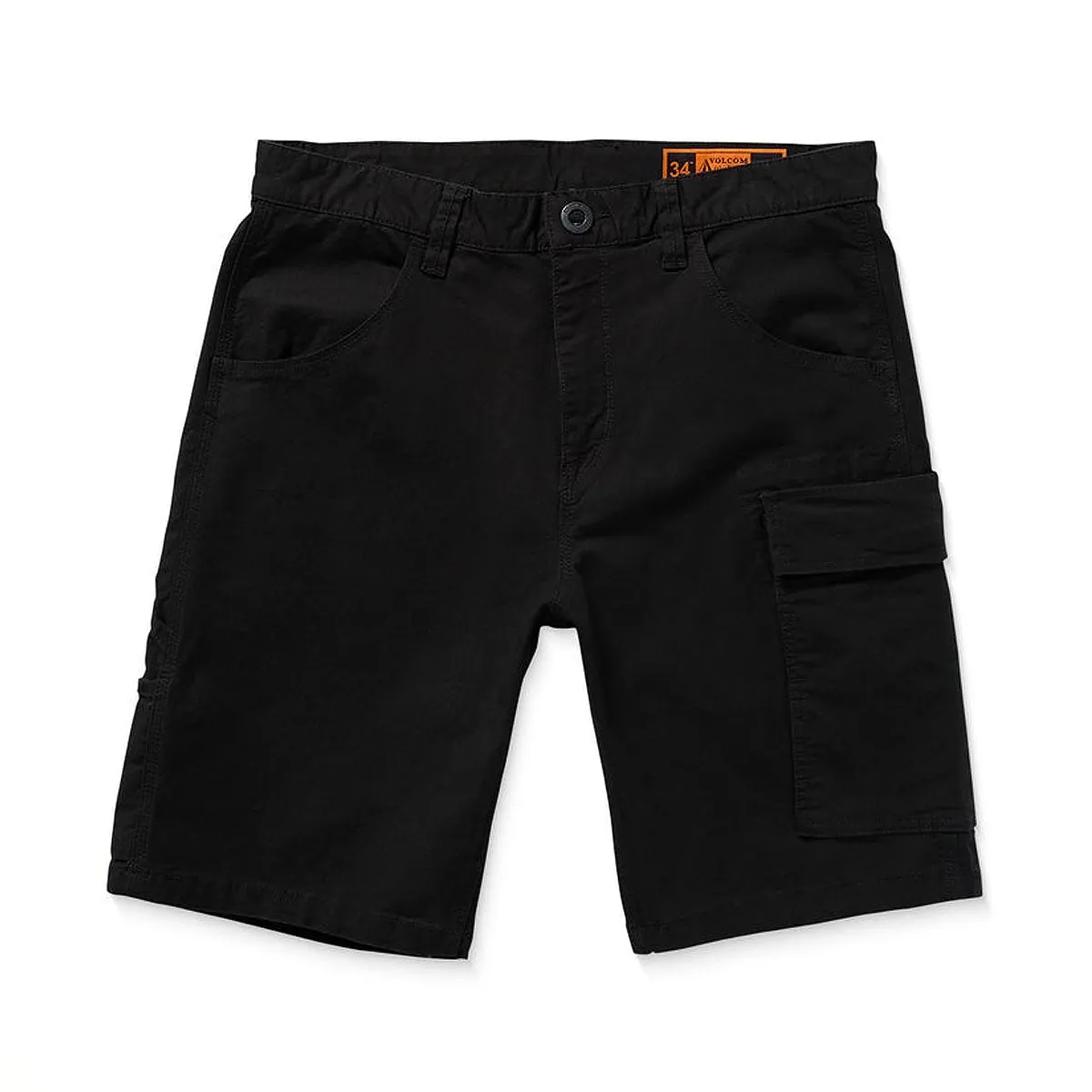Volcom Caliper II Relaxed Work Shorts - Black Spandex shorts Sports use