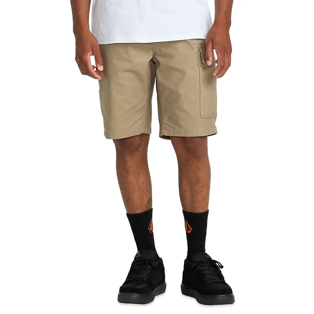 Volcom Caliper II Relaxed Work Shorts - Brindle Day Out