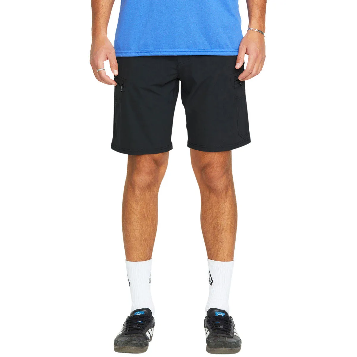 Volcom Cashed In Cargo Hybrid 20 Shorts - Black back-to-school