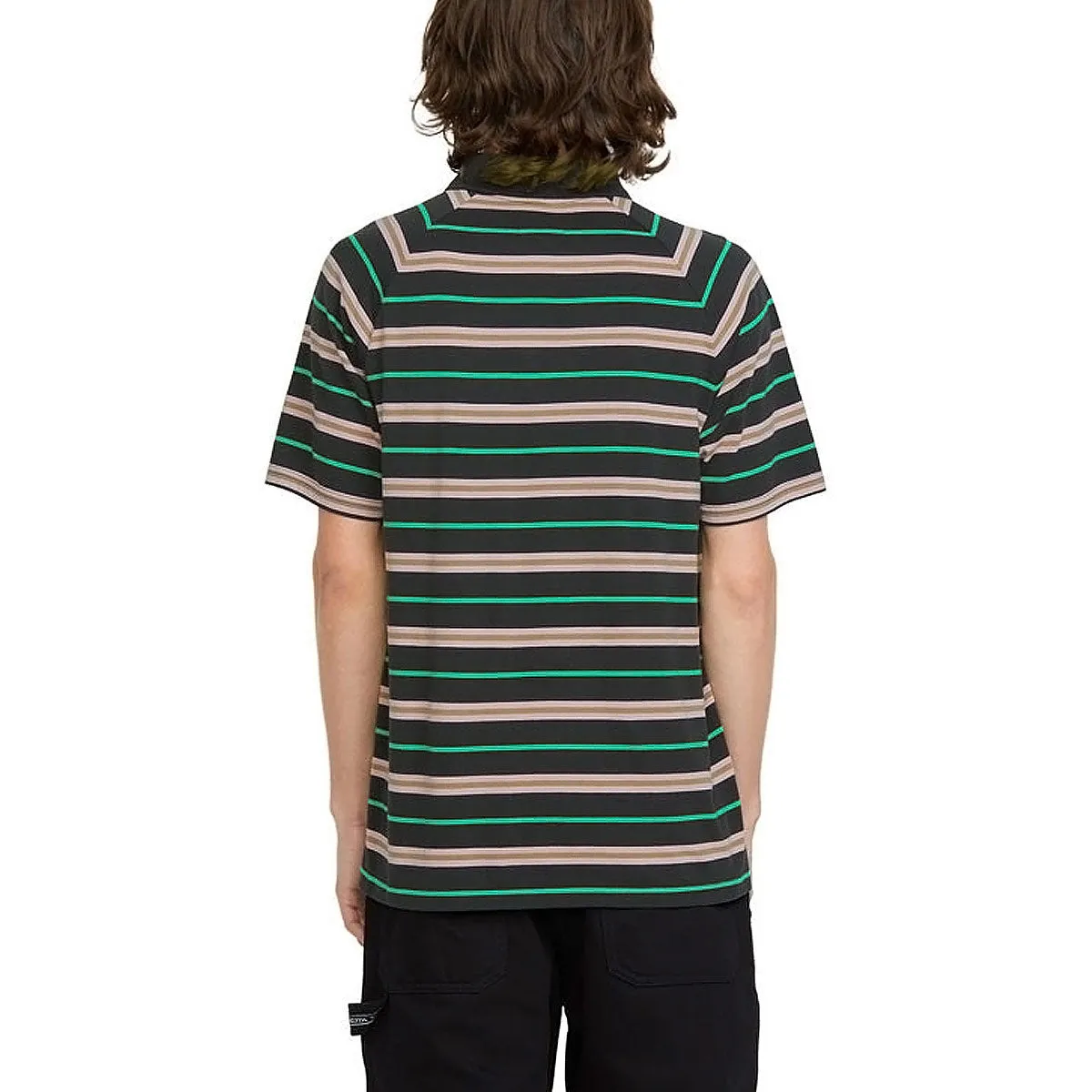 All day wearability Volcom Edges Polo Shirt - Stealth