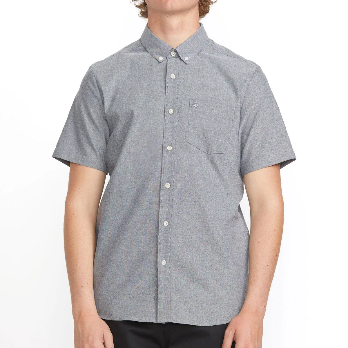 Volcom Everett Oxford Shirt - Black 2025 Winter Essentials Fashion Statement