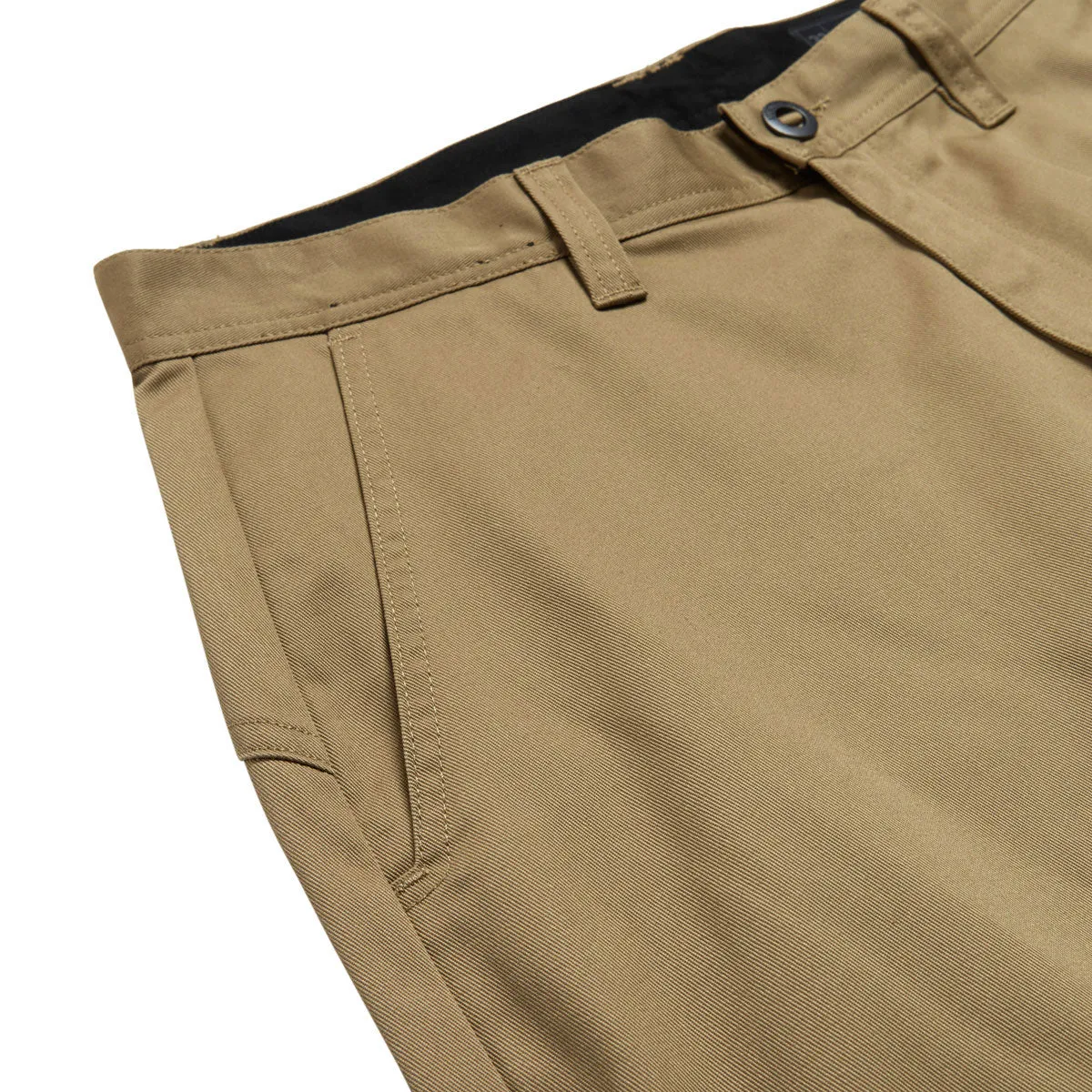 Volcom Frickin Chino Pants - Dark Khaki Versatile Wearable Timeless Appeal