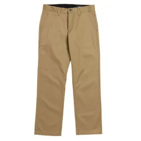 Breathable Comfort Practical Wear Volcom Frickin Chino Pants - Dark Khaki
