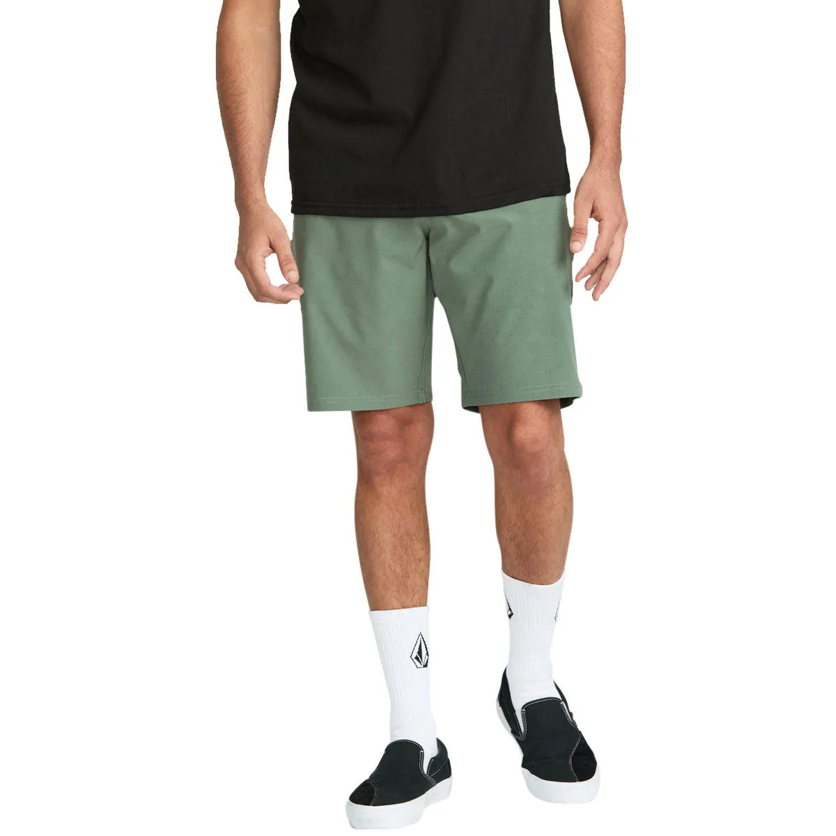 Volcom Frickin Cross Shred Static 20 Shorts - Light Olive Urban Mood fishing outfit