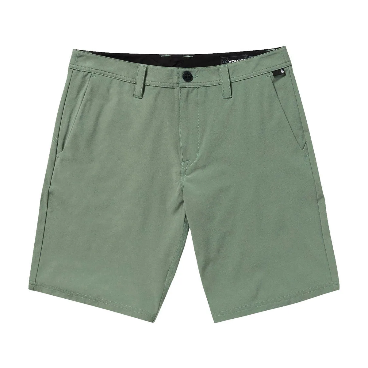 Volcom Frickin Cross Shred Static 20 Shorts - Light Olive Anorak