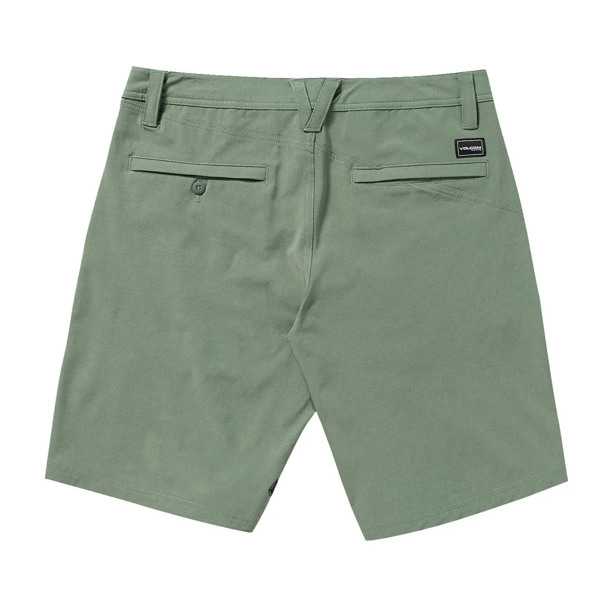 Volcom Frickin Cross Shred Static 20 Shorts - Light Olive Anti Cling Technology Breathable Design