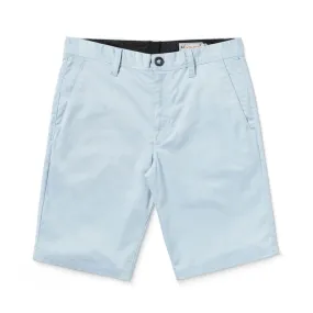 Volcom Frickin Modern Stretch 21 Shorts - Carolina Blue Effortless Comfort Stay Fresh