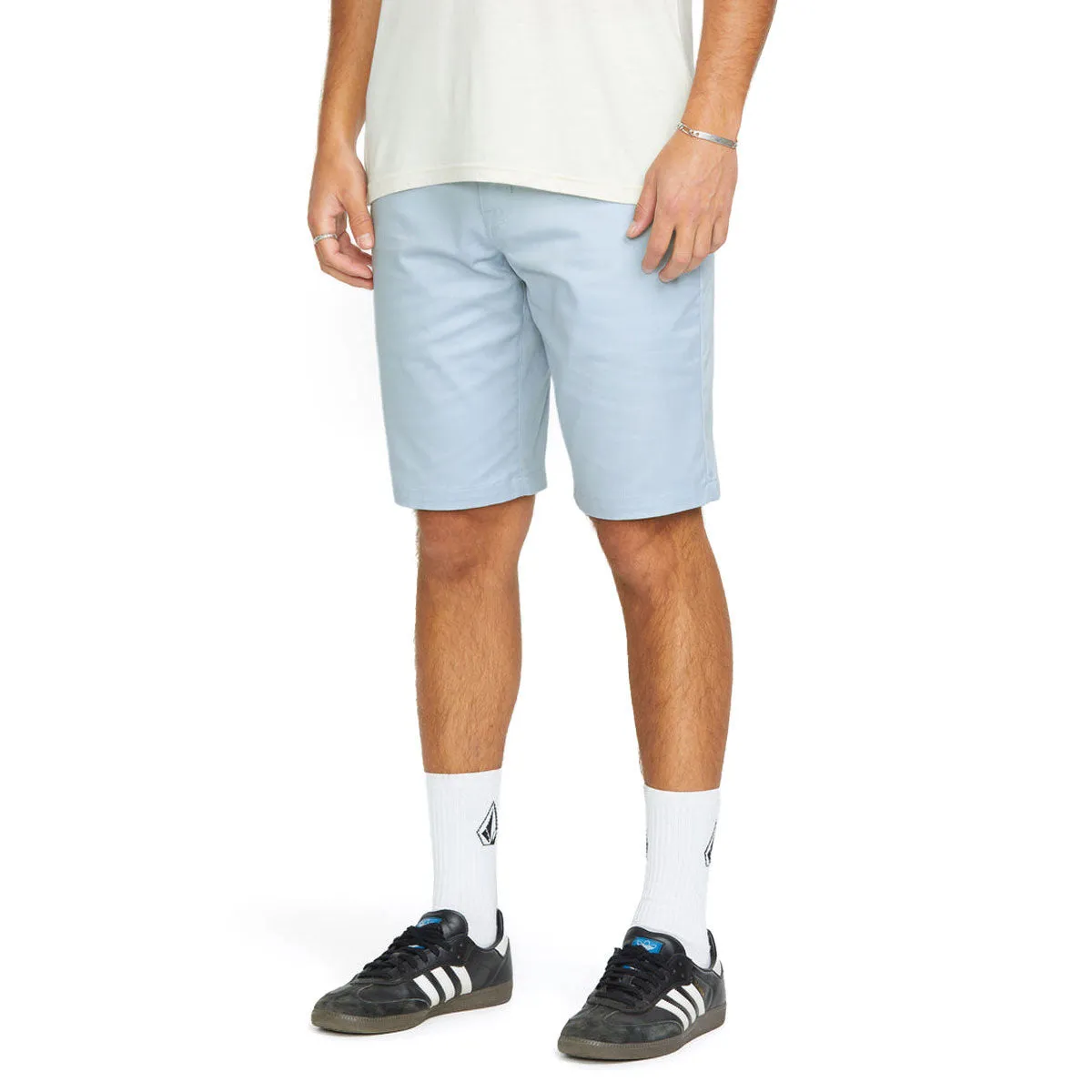 Volcom Frickin Modern Stretch 21 Shorts - Carolina Blue NonSlipGrip