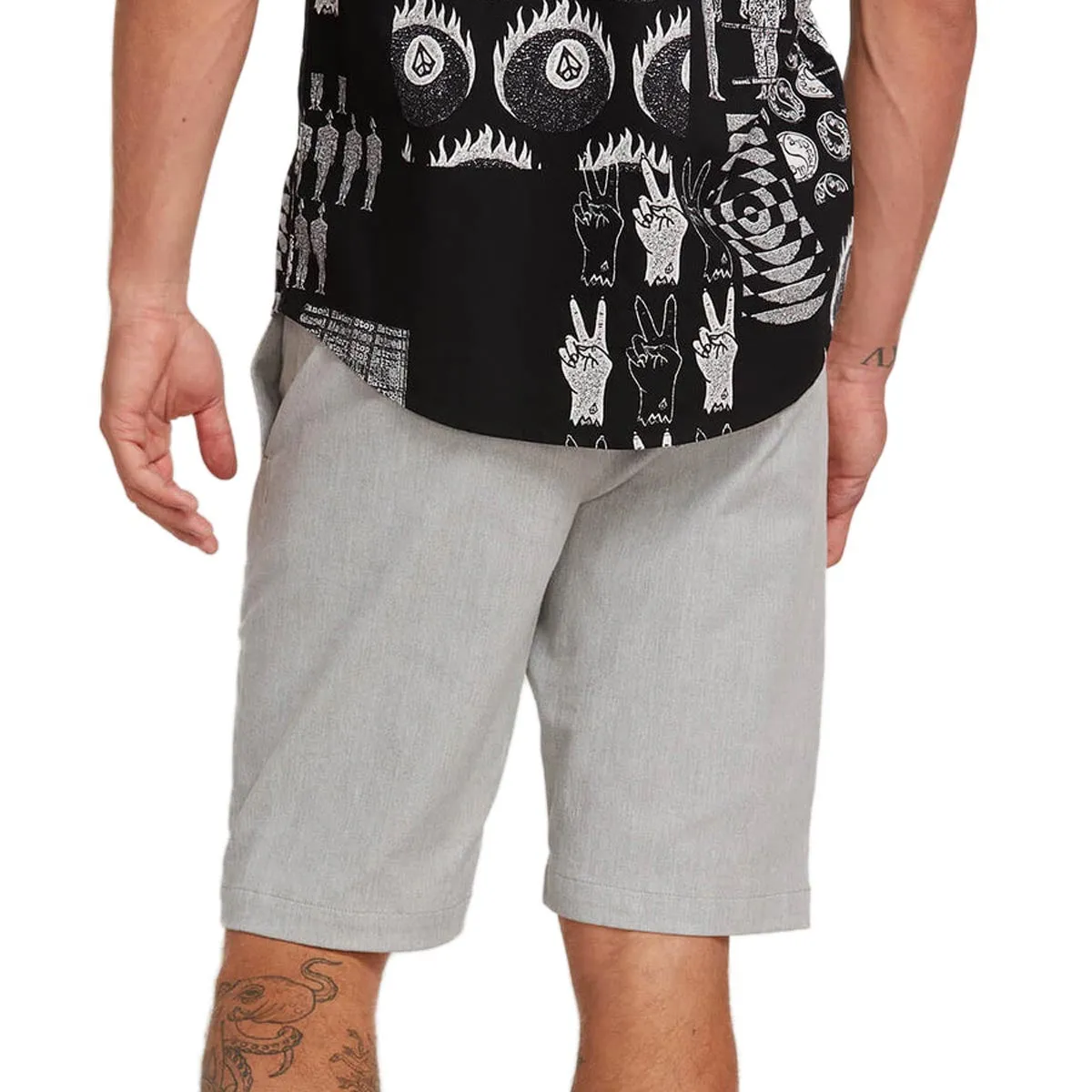 Dance wear Volcom Frickin Modern Stretch 21 Shorts - Grey