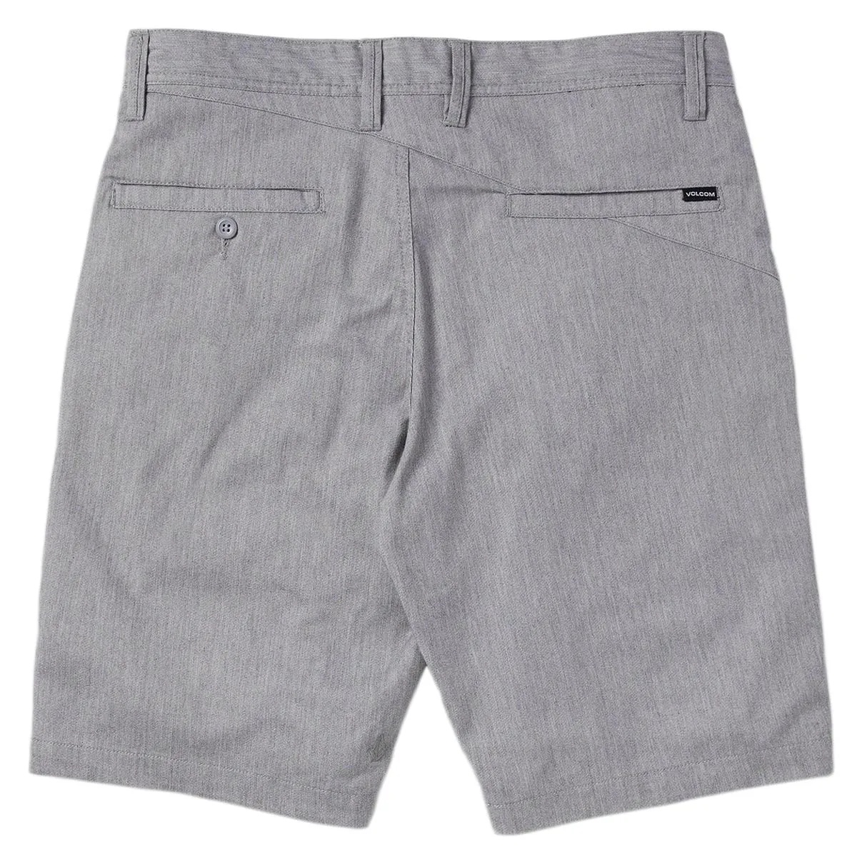 Relaxed Design Active Fit Volcom Frickin Modern Stretch 21 Shorts - Grey
