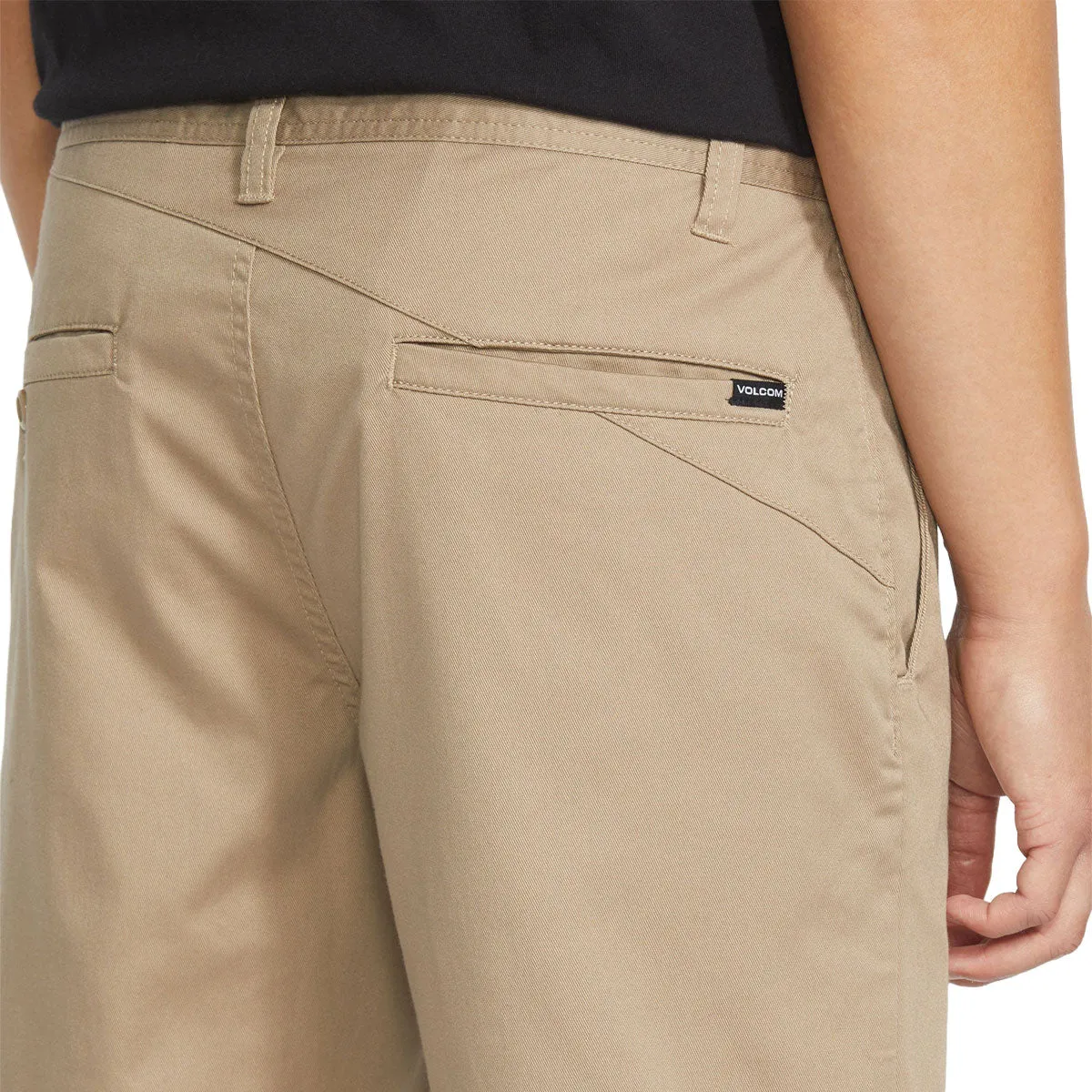 Minimalist Look Volcom Frickin Modern Stretch 21 Shorts - Khaki 2025