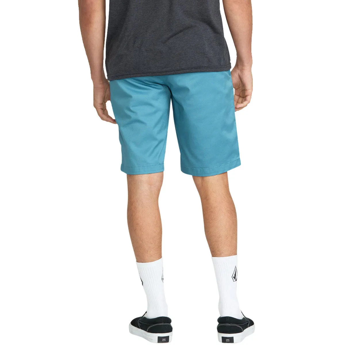 Bright Colors Stay Fresh Volcom Frickin Modern Stretch 21 Shorts - Used Blue