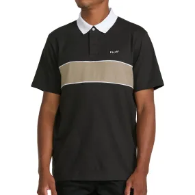 Volcom Gemstone Polo Shirt - Stealth Compact Fold Design Fashion Statement