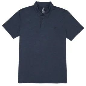 Volcom Hazard Pro Polo Shirt - Navy Heather Pastel Shade Versatile Styling